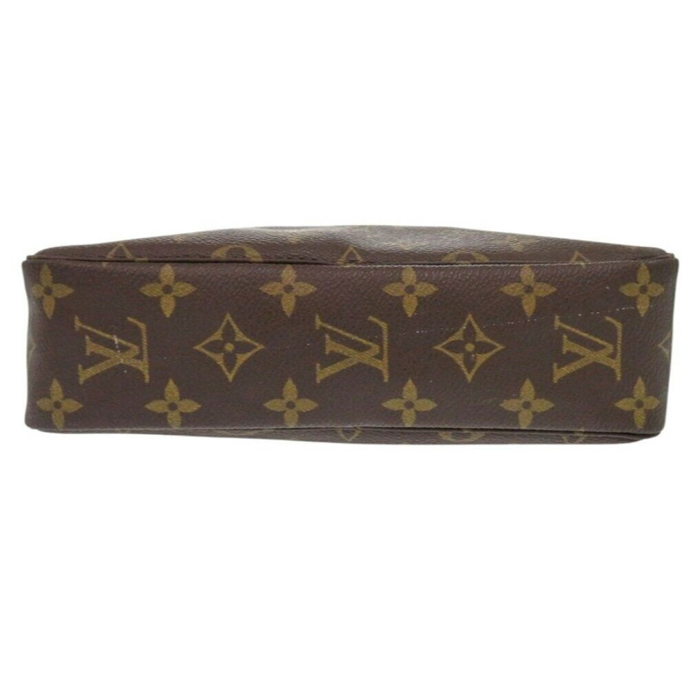 LOUIS VUITTON Authentic Brown Monogram Pouch - Picture 5 of 9